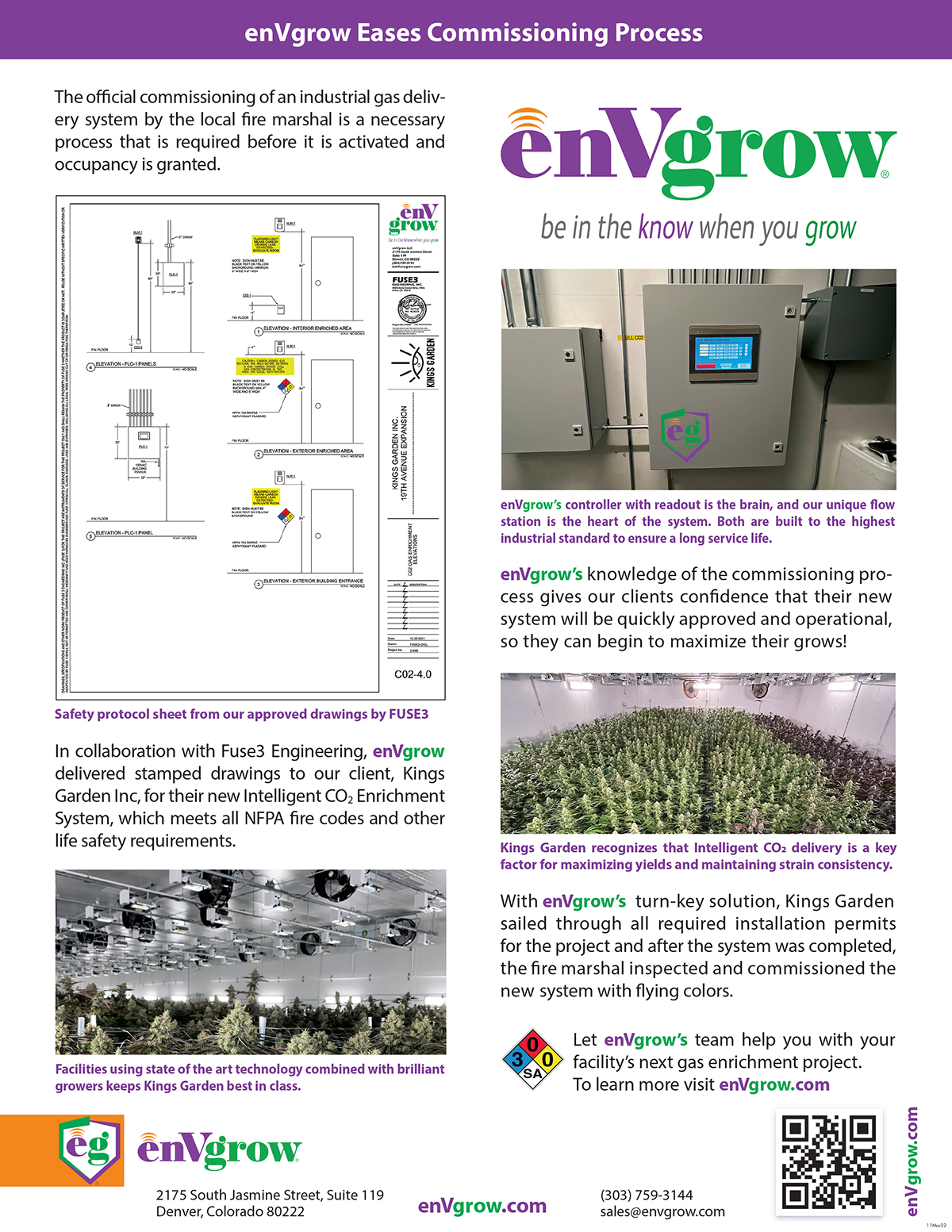 enVgrow Eases Commissioning Process